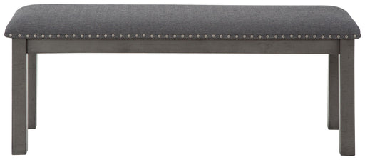 Myshanna - Gray - Upholstered Bench - Simple Home Plus