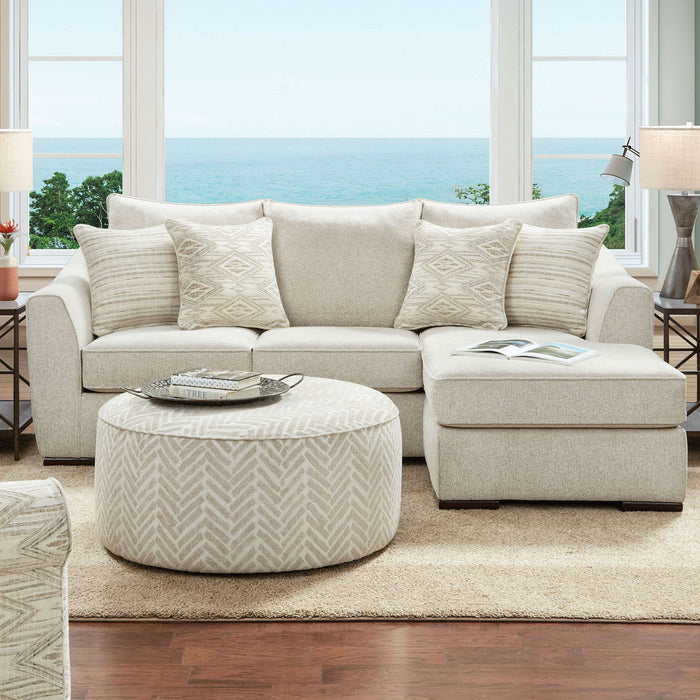 Saltney - Sectional - Ivory