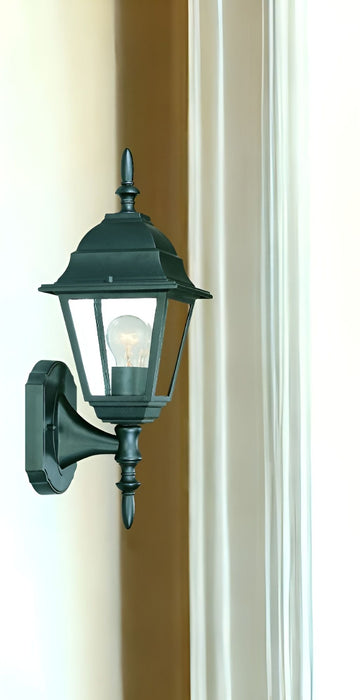 Swing Arm Outdoor Wall Light - Matte Black