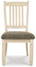 Bolanburg - Brown / Beige - Dining Uph Side Chair (Set of 2) - Rake Back - Simple Home Plus