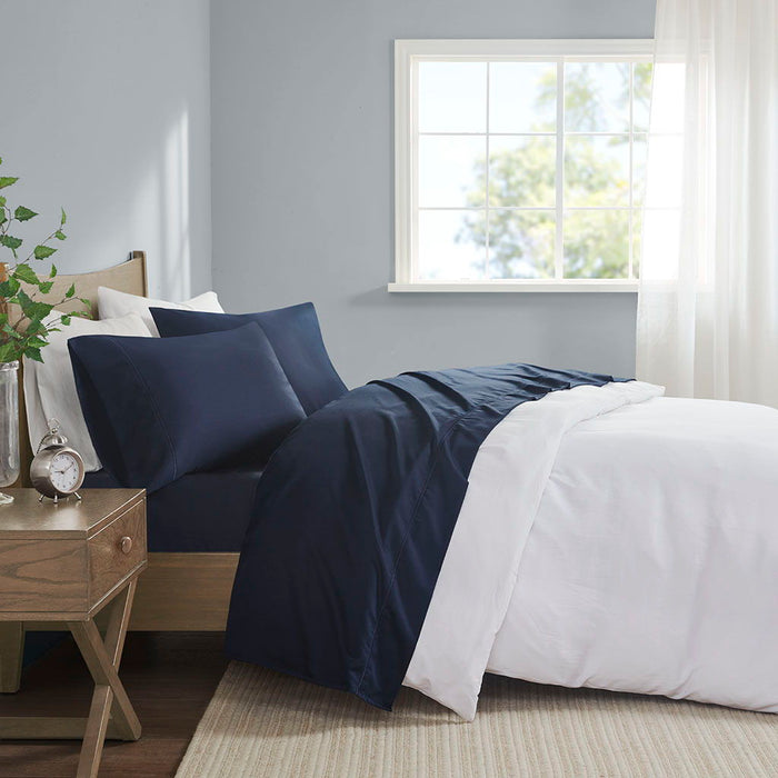 California King 600 Thread Count Sheet Set - Navy