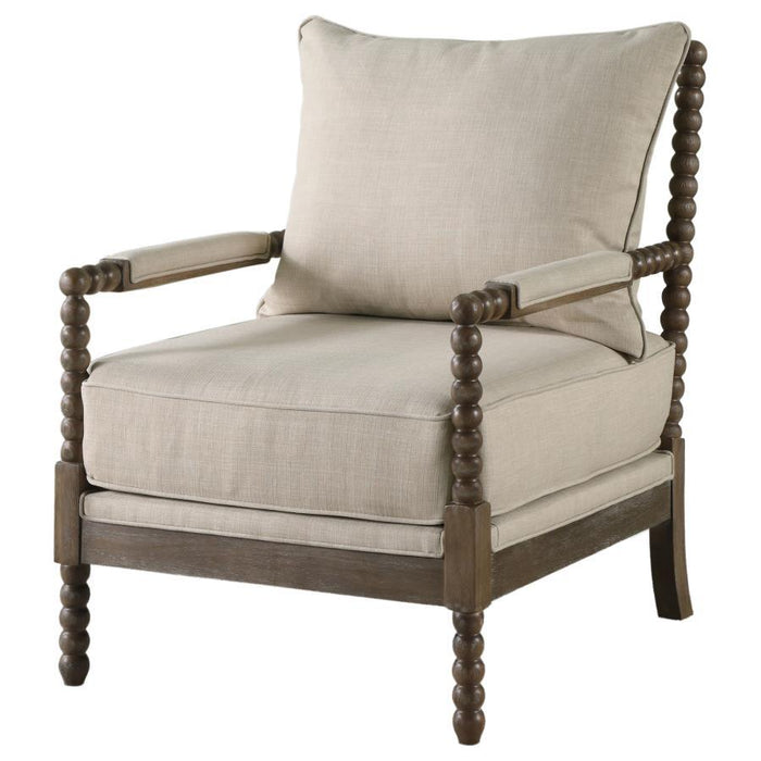 Blanchett - Cushion Back Accent Chair - Simple Home Plus