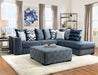 Brielle - Sectional - Blue - Simple Home Plus