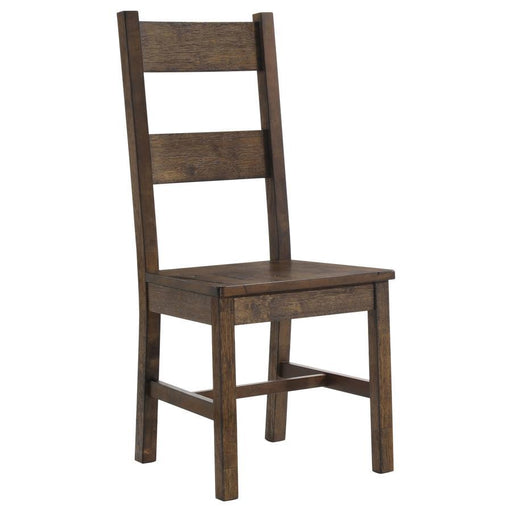 Coleman - Dining Side Chairs (Set of 2) - Rustic Golden Brown - Simple Home Plus