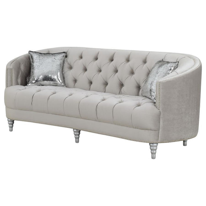 Avonlea - Upholstered Sloped Arm Sofa - Simple Home Plus