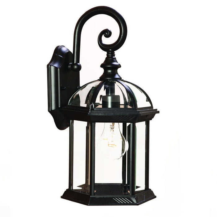 Eastern Lantern Wall Light - Matte Black