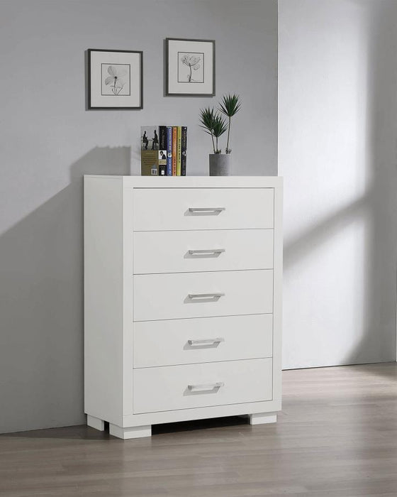 Jessica - 5-Drawer Chest - Simple Home Plus