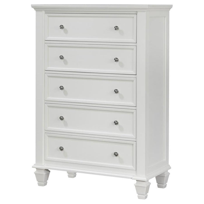 Sandy Beach - 5-drawer Chest - Simple Home Plus