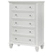 Sandy Beach - 5-drawer Chest - Simple Home Plus