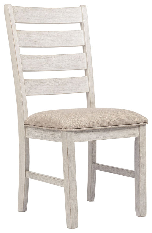 Skempton - White - Dining Uph Side Chair (Set of 2) - Simple Home Plus
