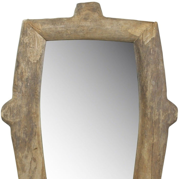 Wooden Wall Mirror - Natural