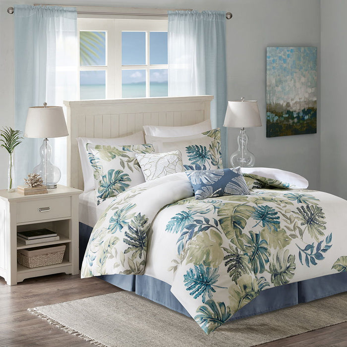 Lorelai - King Printed 6 Piece Comforter Set - Multi