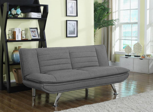 Julian - Upholstered Sofa Bed With Pillow-Top Seating - Gray - Simple Home Plus