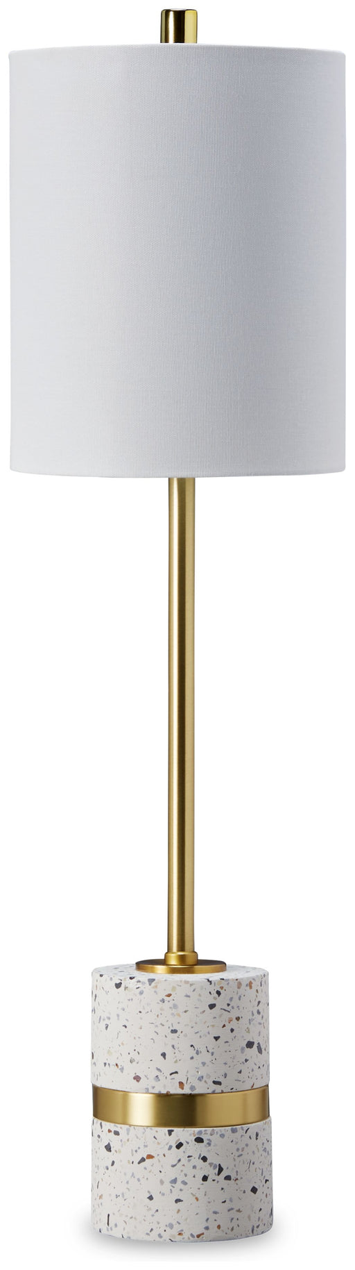 Maywick - White - Metal Table Lamp - Simple Home Plus