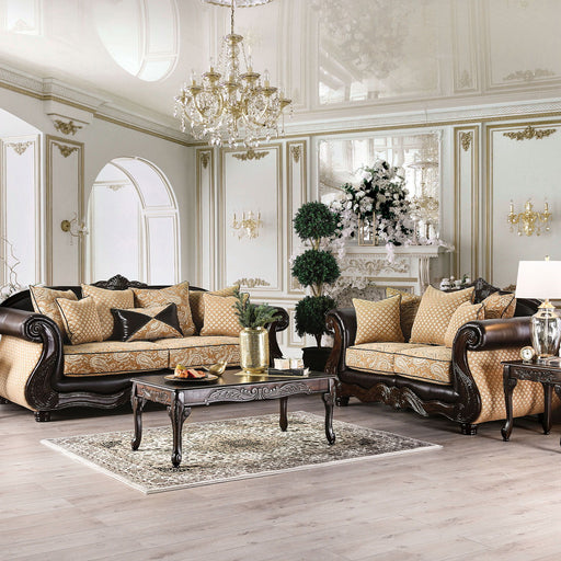 Aislynn - Sofa - Gold - Simple Home Plus