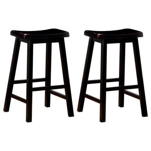 Durant - Wooden Bar Stools (Set of 2) - Simple Home Plus