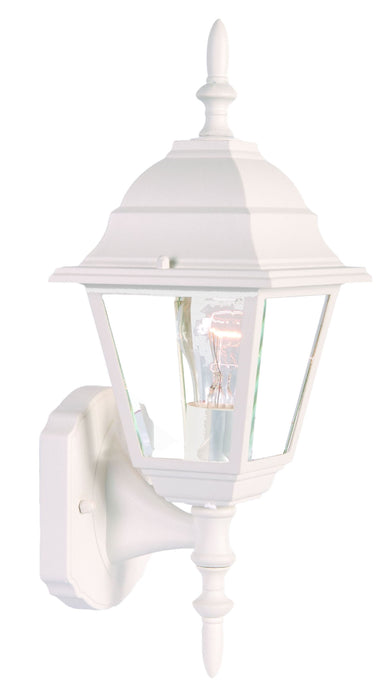 Distressed Swing Arm Outdoor Wall Light - White