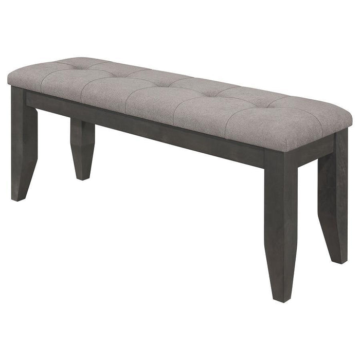 Dalila - Tufted Upholstered Dining Bench - Simple Home Plus