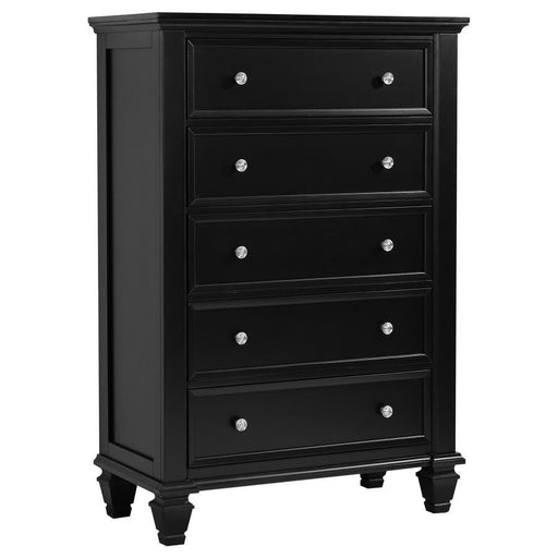 Sandy Beach - 5-drawer Chest - Simple Home Plus