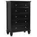 Sandy Beach - 5-drawer Chest - Simple Home Plus