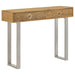 Draco - Console Table With Hand Carved Drawers - Natural - Simple Home Plus