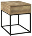 Gerdanet - Natural - Rectangular End Table - Simple Home Plus