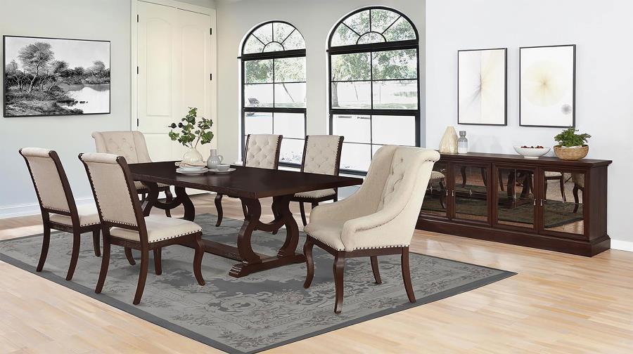 Brockway - Cove Trestle Dining Table - Simple Home Plus