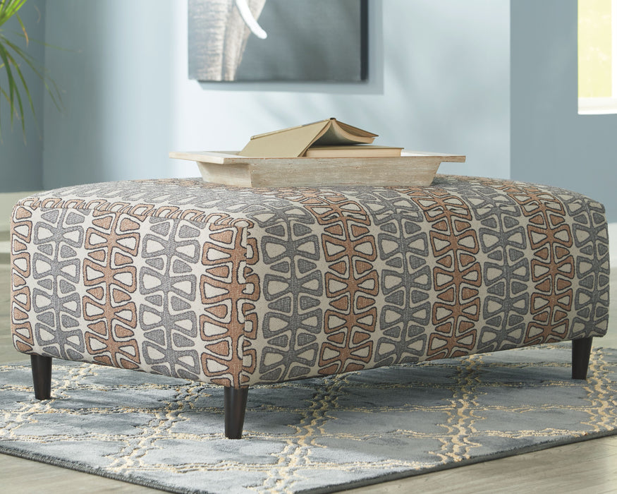 Flintshire - Auburn - Oversized Accent Ottoman - Simple Home Plus