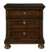 Porter - Dark Brown - Two Drawer Night Stand - Simple Home Plus