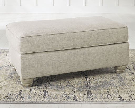 Traemore - Linen - Ottoman - Simple Home Plus