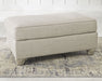 Traemore - Linen - Ottoman - Simple Home Plus