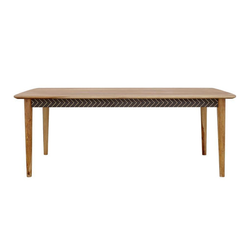 Partridge - Wooden Dining Table - Natural Sheesham - Simple Home Plus