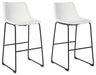 Centiar - Upholstered Barstool (Set of 2) - Simple Home Plus