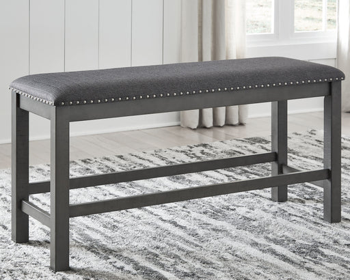Myshanna - Gray - Double Uph Bench - Simple Home Plus