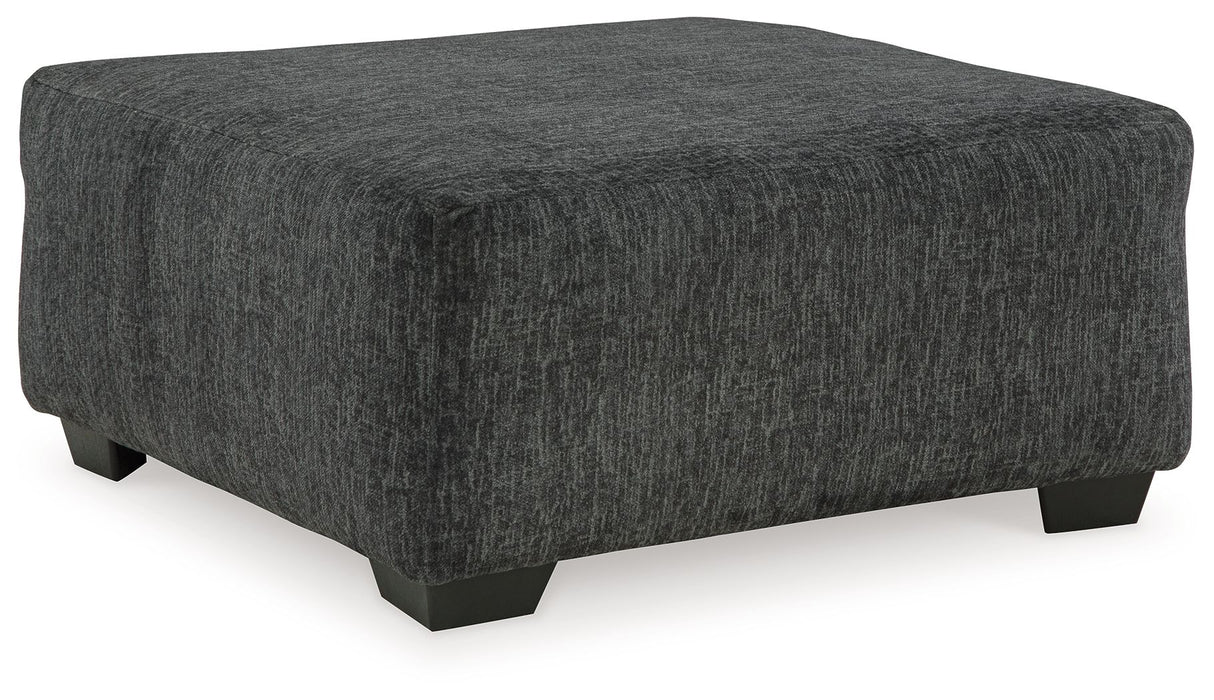 Biddeford - Shadow - Oversized Accent Ottoman