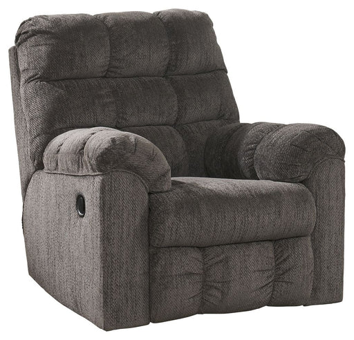 Acieona - Slate - Swivel Rocker Recliner - Simple Home Plus