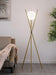 Yamileth - Tripod Floor Lamp - Gold - Simple Home Plus