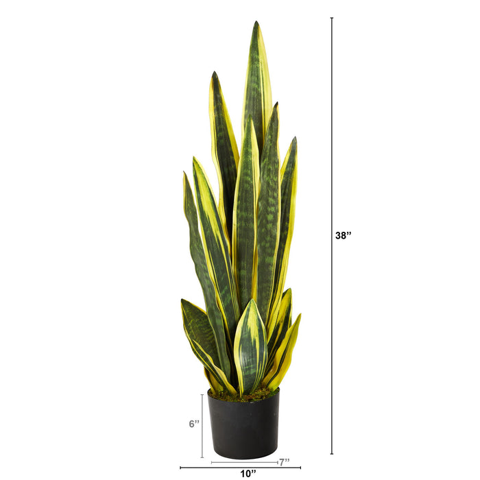 38" Sansevieria Artificial Plant