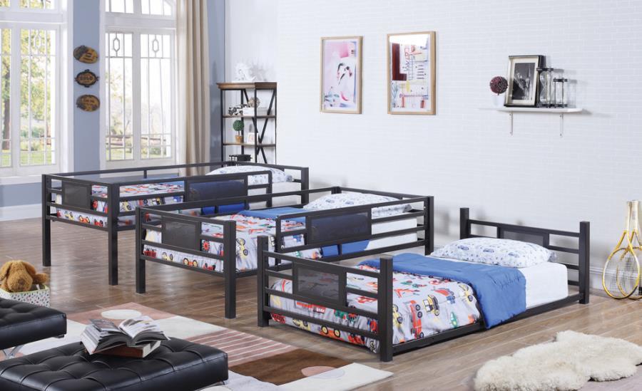 Rogen - Triple Bunk Bed - Simple Home Plus