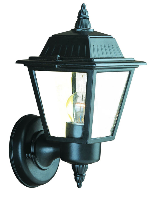 Cast Outdoor Wall Light - Matte Black