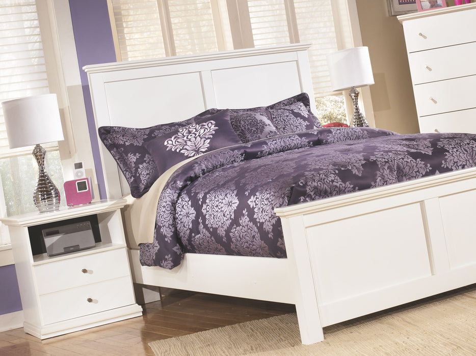 Bostwick - White - One Drawer Night Stand - Simple Home Plus