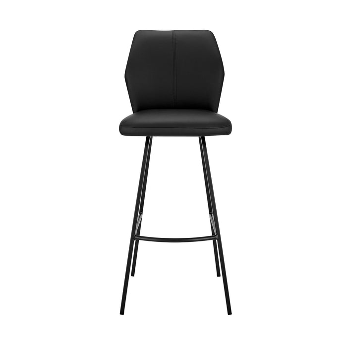 Bar Height Bar Chair - Black