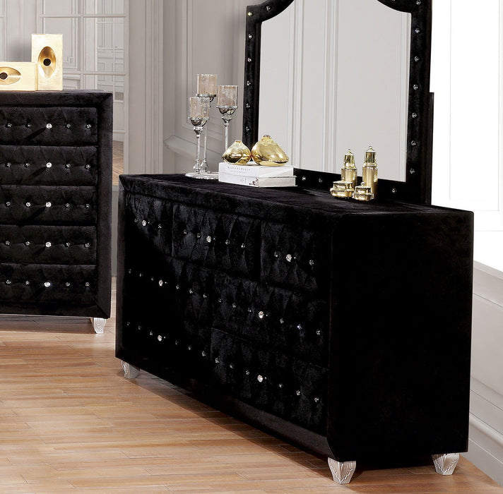 Alzire - Dresser - Black - Simple Home Plus