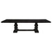 Phelps - Rectangular Dining Table - Antique Noir - Simple Home Plus