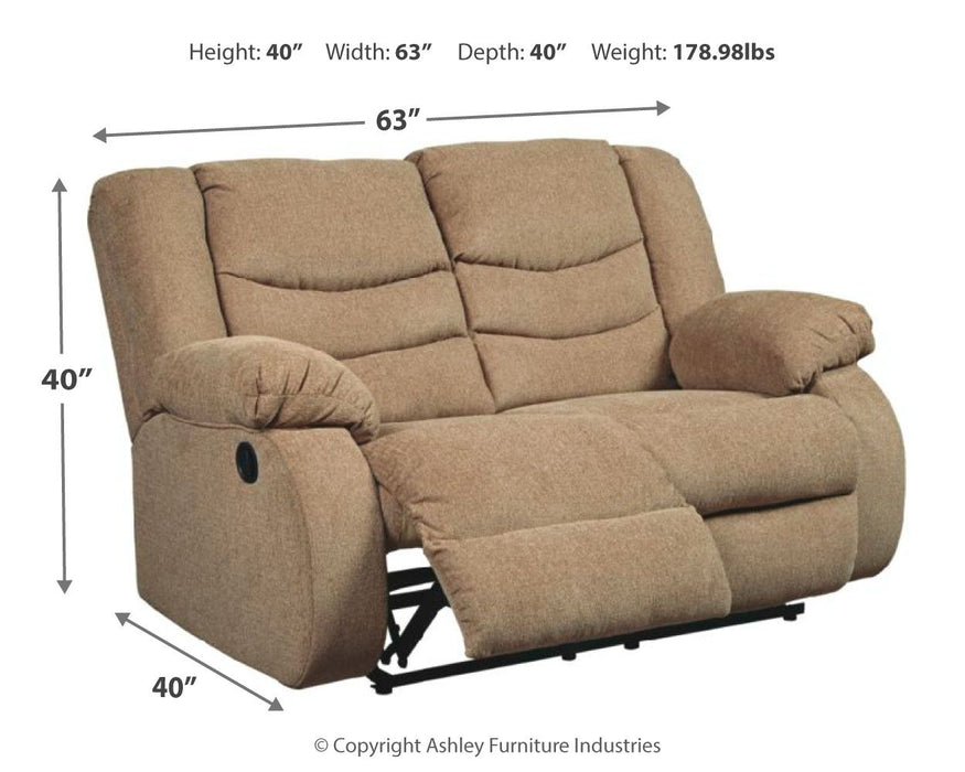 Tulen - Reclining Loveseat - Simple Home Plus