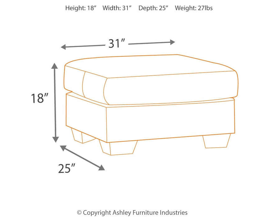 Darcy - Ottoman - Simple Home Plus