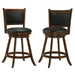 Broxton - Upholstered Swivel Stools (Set of 2) - Simple Home Plus