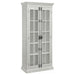 Toni - 2-Door Tall Cabinet - Antique White - Simple Home Plus