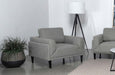 Rilynn - Upholstered Track Arms Chair - Simple Home Plus