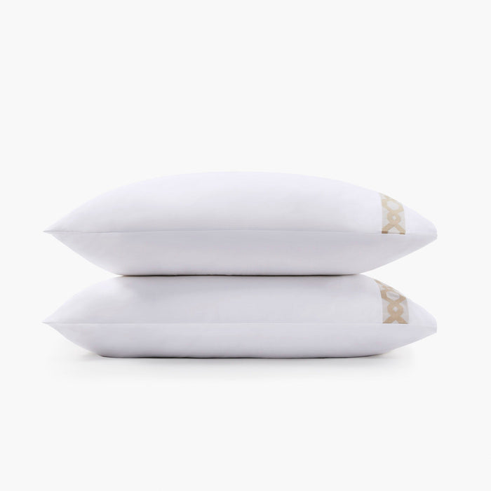 Signature Hem - King Pillowcases - Taupe